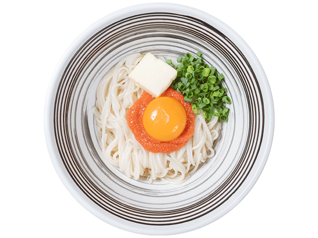 明太バターそうめん ※生そうめん